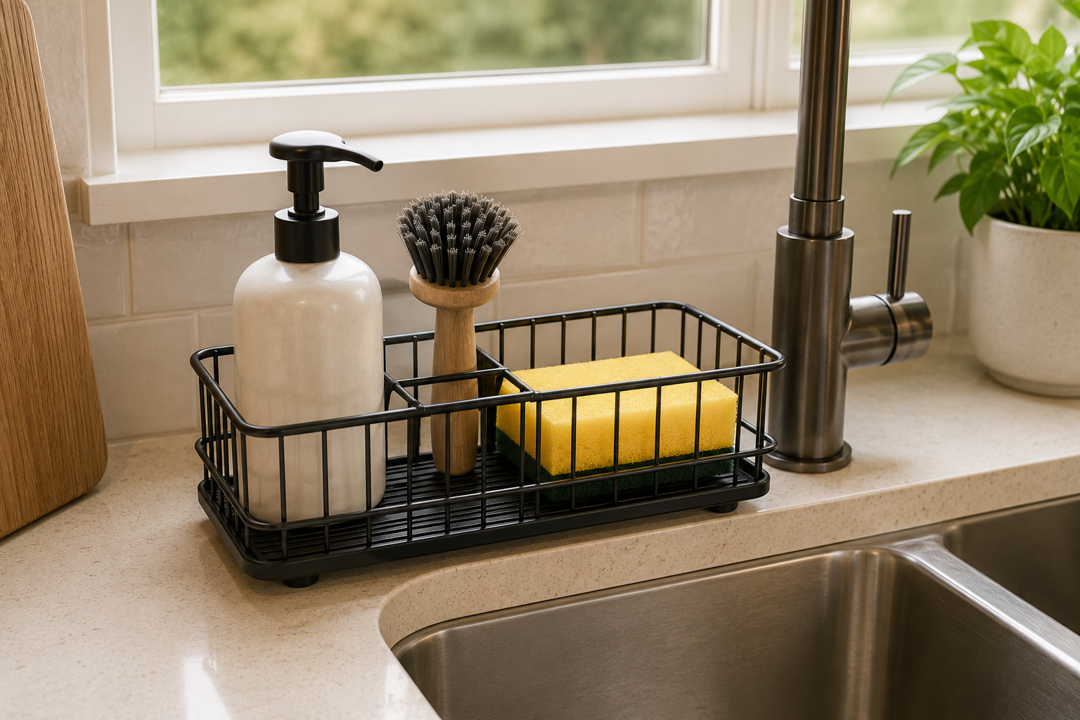 Kitchen sink organizer